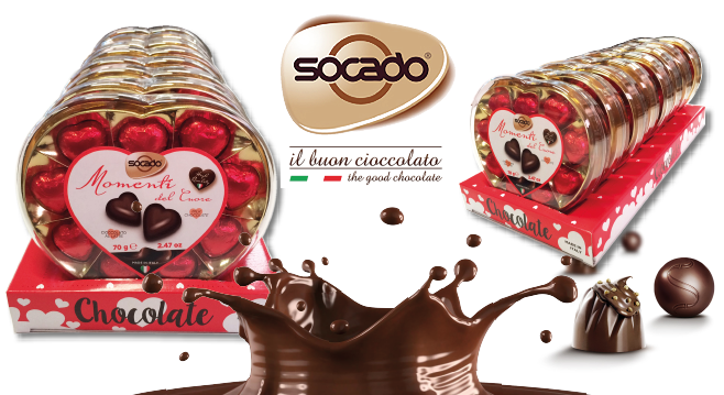 Per San Valentino Socado sceglie Lic Packaging