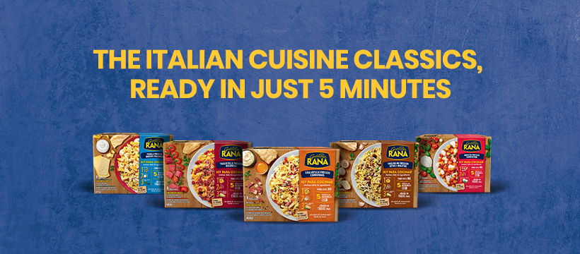 Giovanni Rana's Pasta KIT made in HT Board® | LIC Packaging Spa