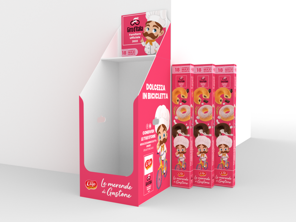 display gastone lago