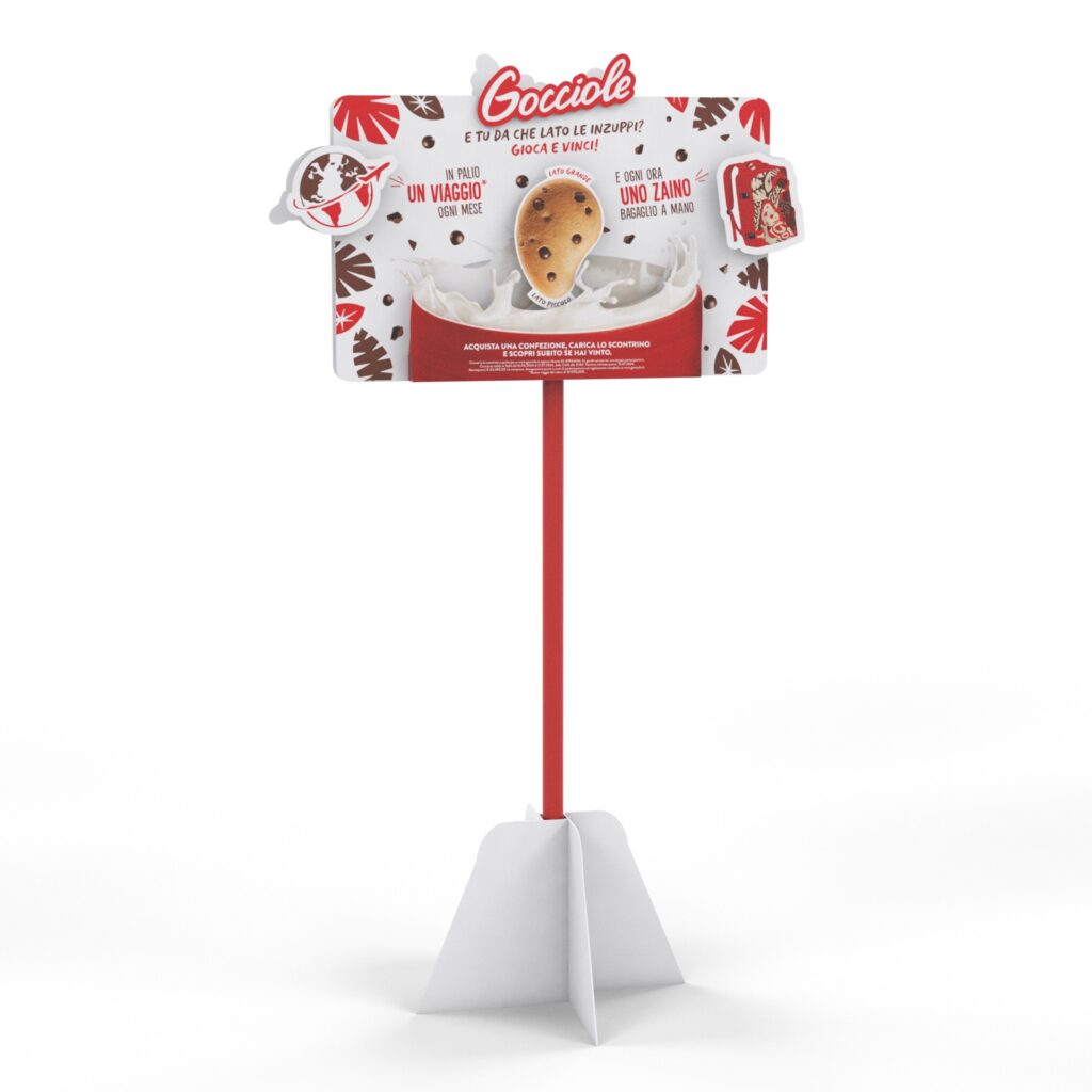 Piantana promozionale Gocciole