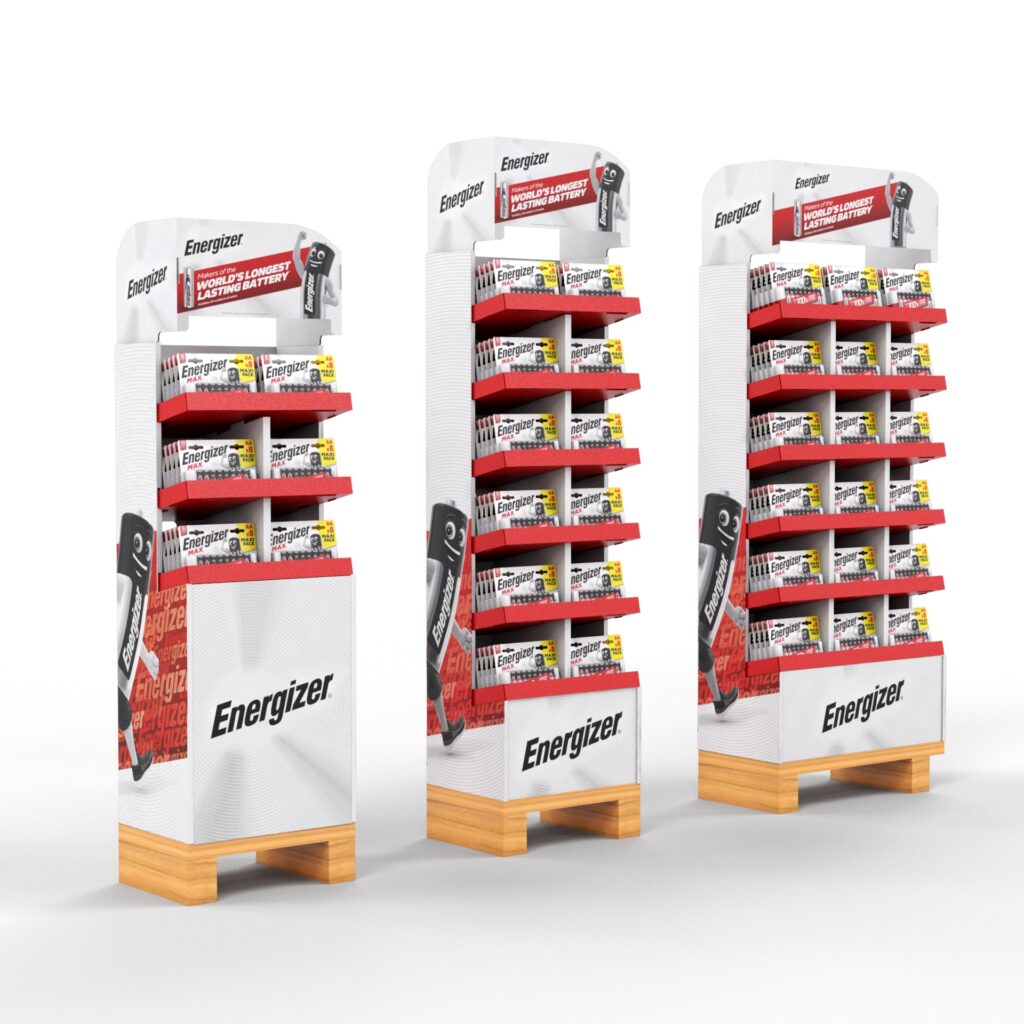 Display da terra Energizer