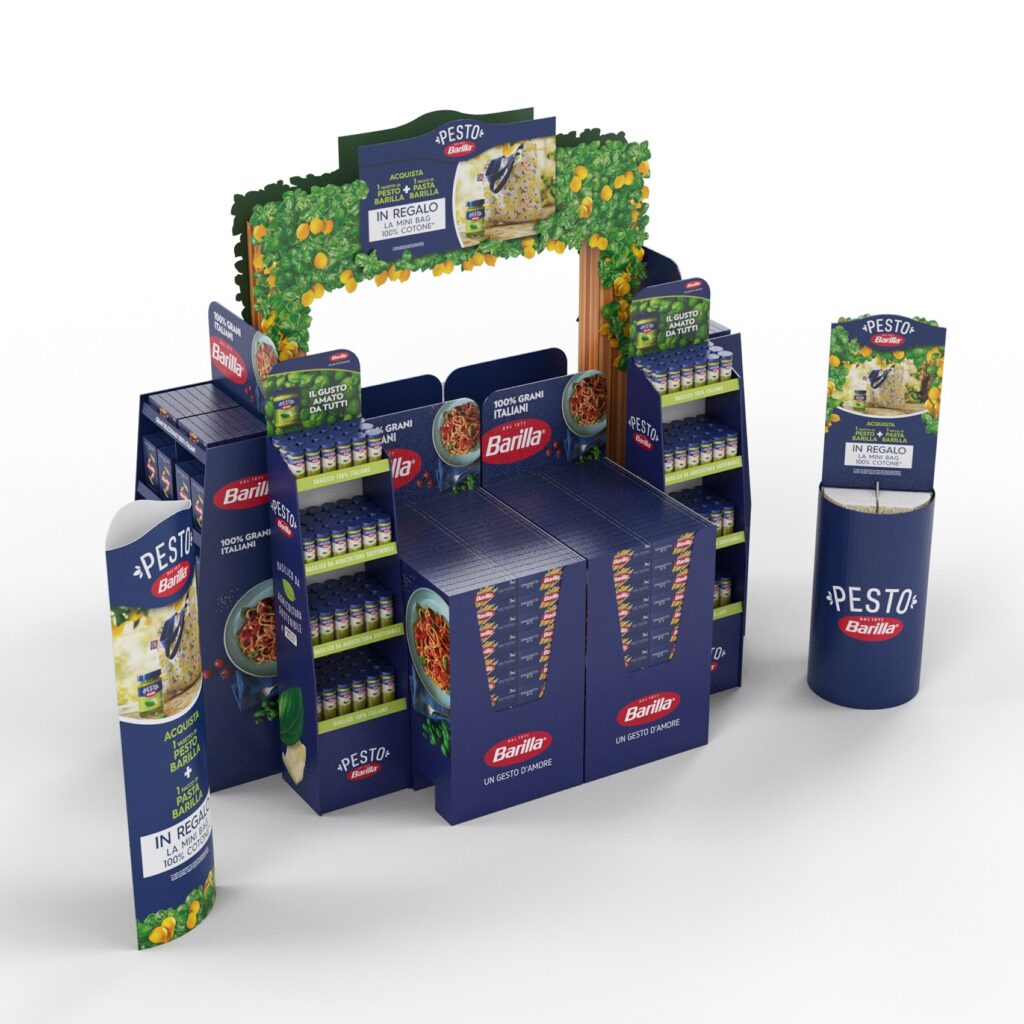Isola promozionale Limonaia Barilla