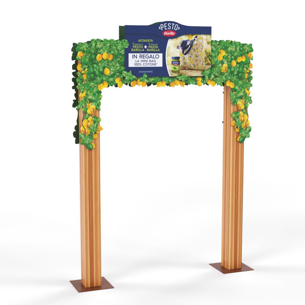 Isola promozionale Limonaia Barilla