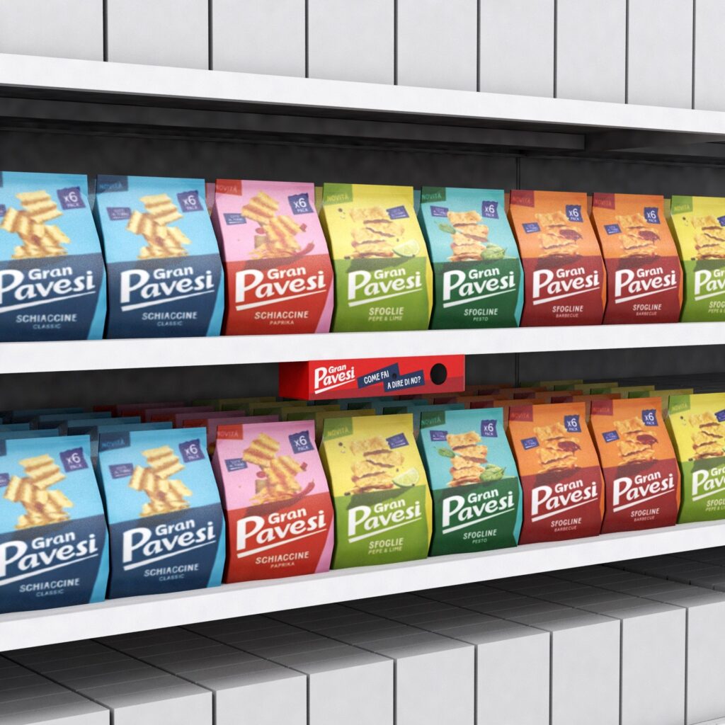 Gran Pavesi e lo Shelf & visibility tool che scrocchia