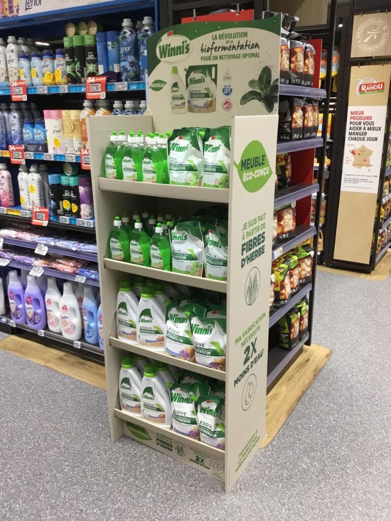 Bolton France ha scelto i nostri espositori in Carta Erba