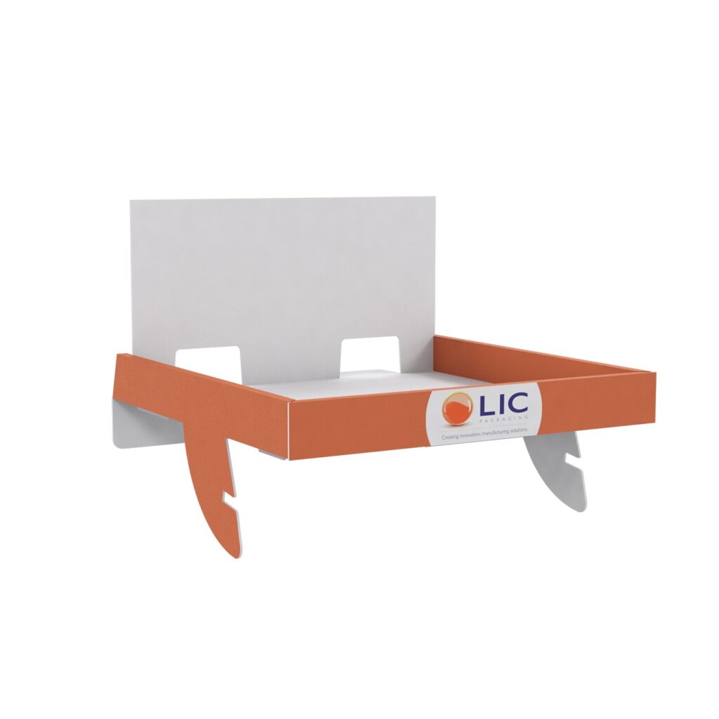 display modulare cassetto inclinato