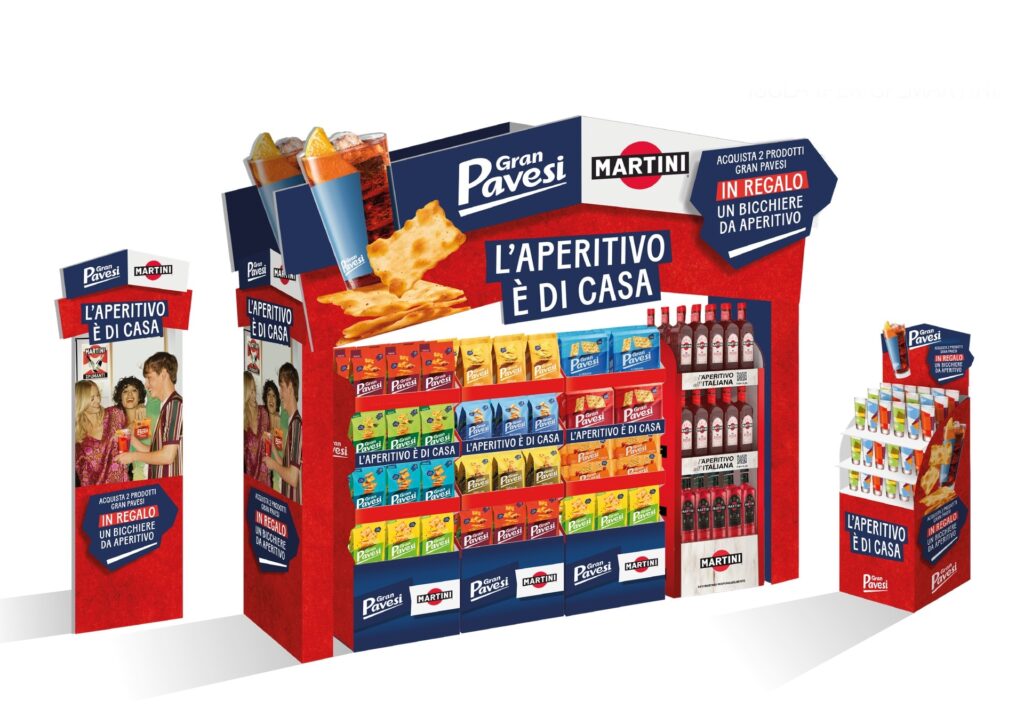 Isola instore gran pavesi martini