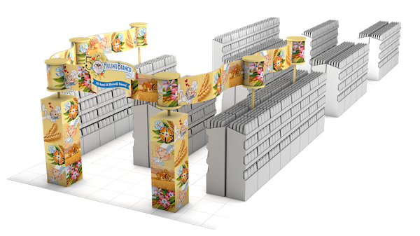 isola promozionale Barilla