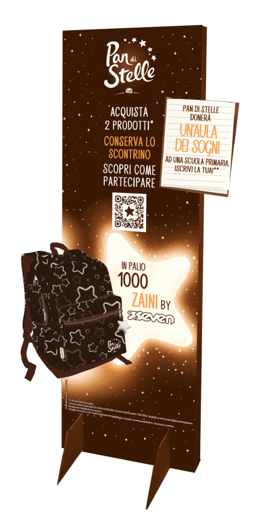 isola promozionale pan di stelle